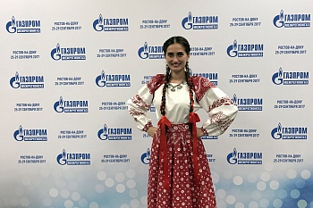 Сотрудница АО «Газпром газораспределение Ставрополь» стала призером Фестиваля творческих коллективов «Газпром межрегионгаз»