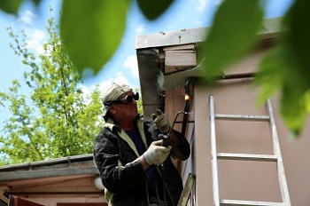«Ставропольгоргаз» и компания-производитель термотехники безвозмездно установили в доме ветерана новый газовый котел