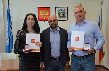 Волонтерам Молодёжного Совета АО «Газпром газораспределение Ставрополь» вручили медали